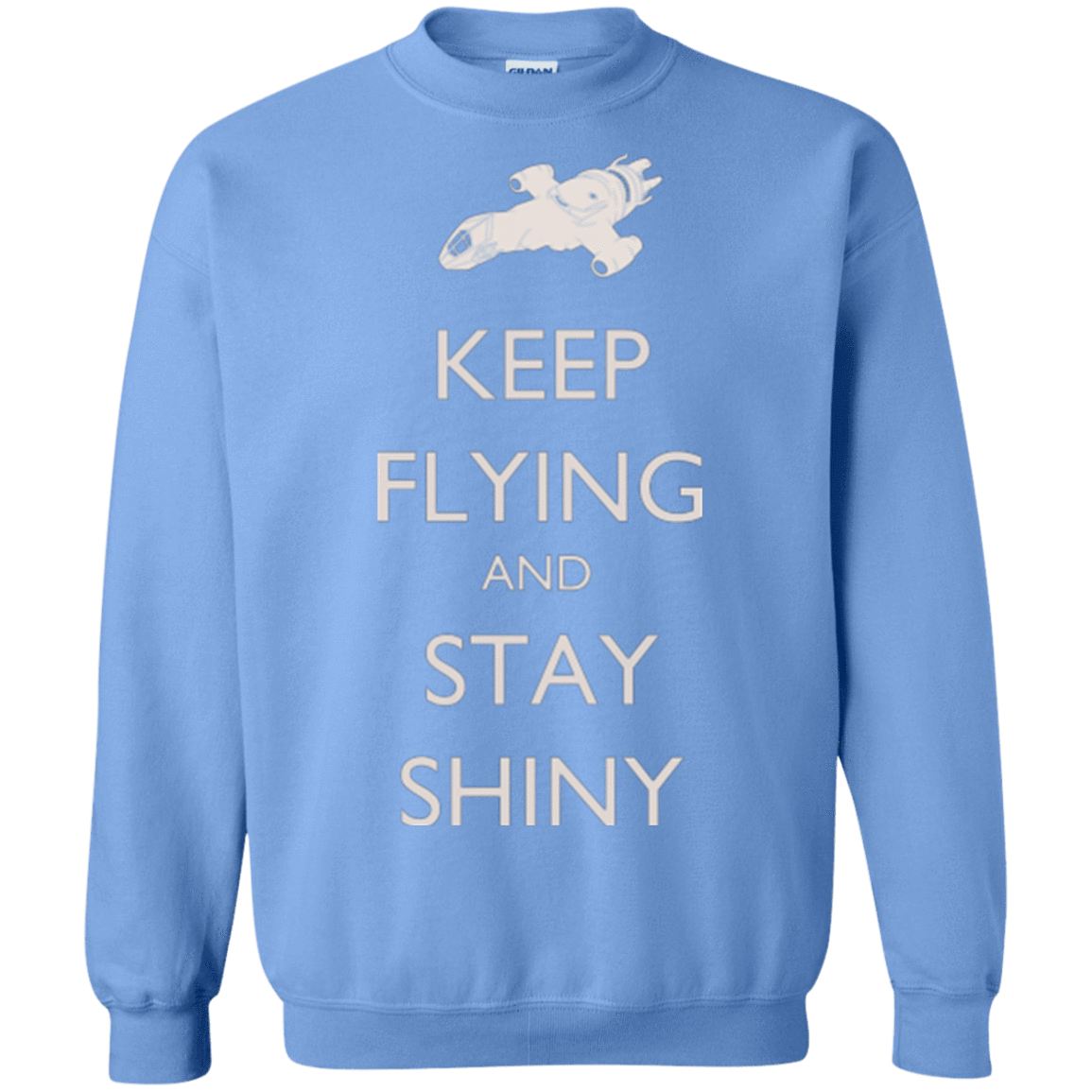 Sweatshirts Carolina Blue / Small Stay Shiny Crewneck Sweatshirt