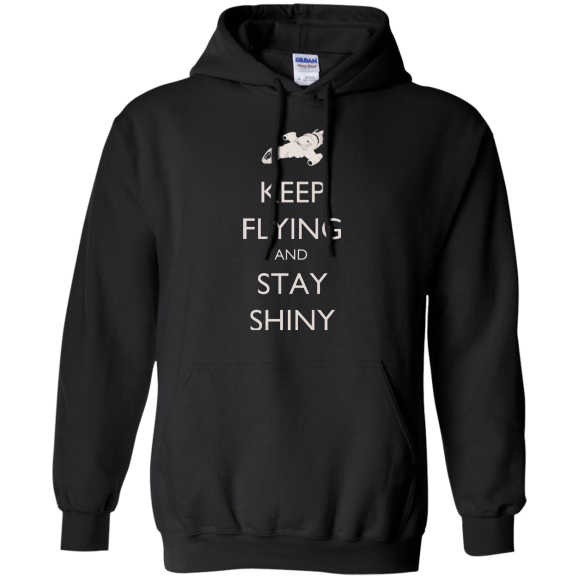 Sweatshirts Black / Small Stay Shiny Pullover Hoodie