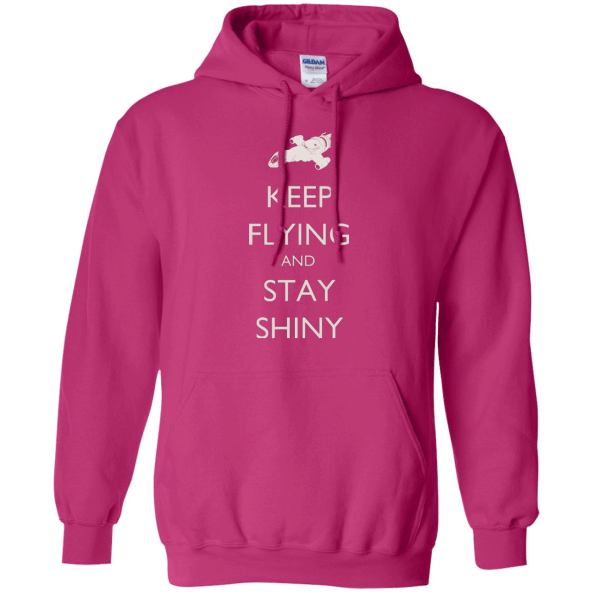 Sweatshirts Heliconia / Small Stay Shiny Pullover Hoodie