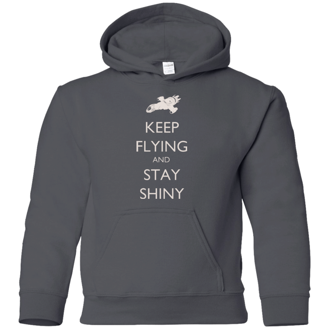 Sweatshirts Charcoal / YS Stay Shiny Youth Hoodie