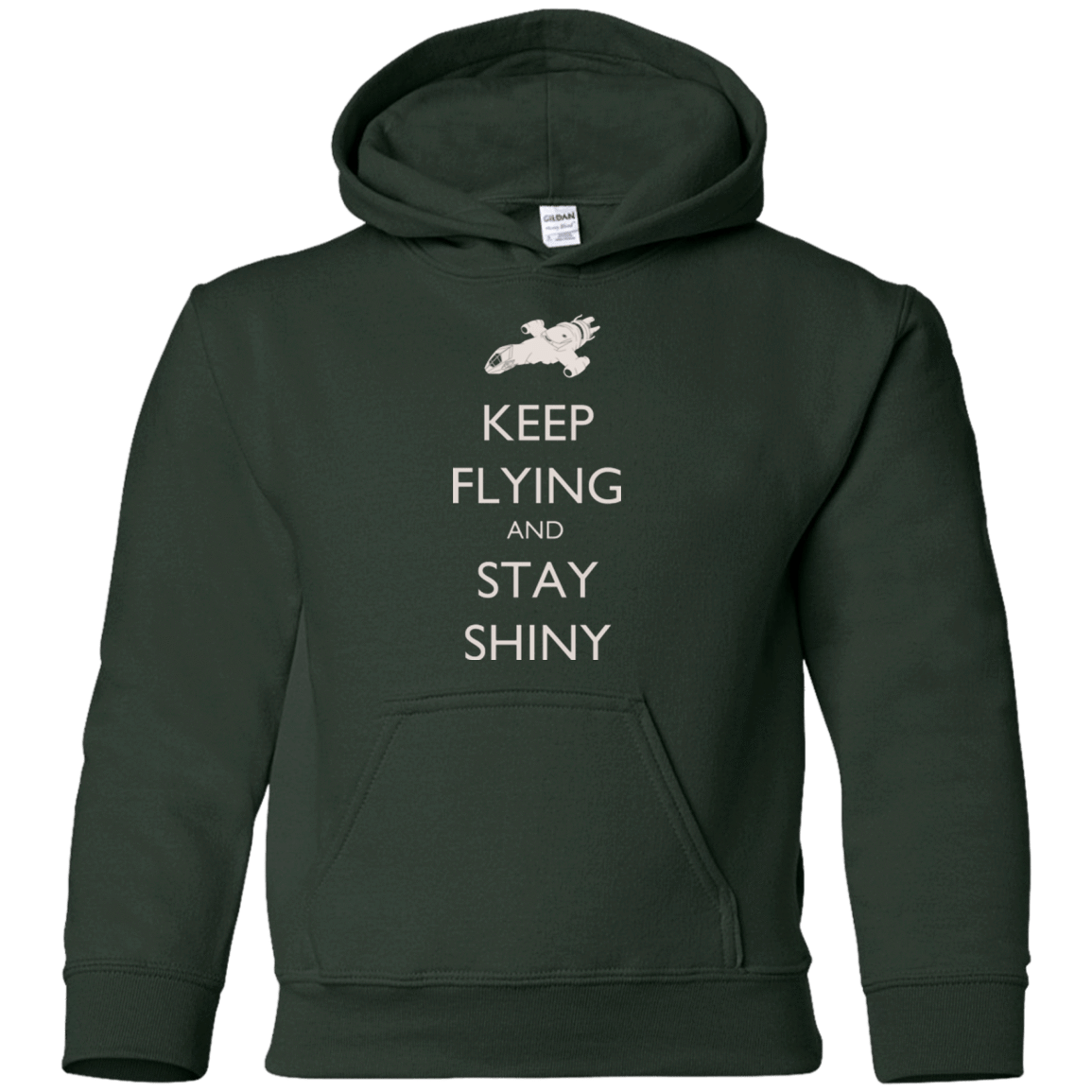 Sweatshirts Forest Green / YS Stay Shiny Youth Hoodie