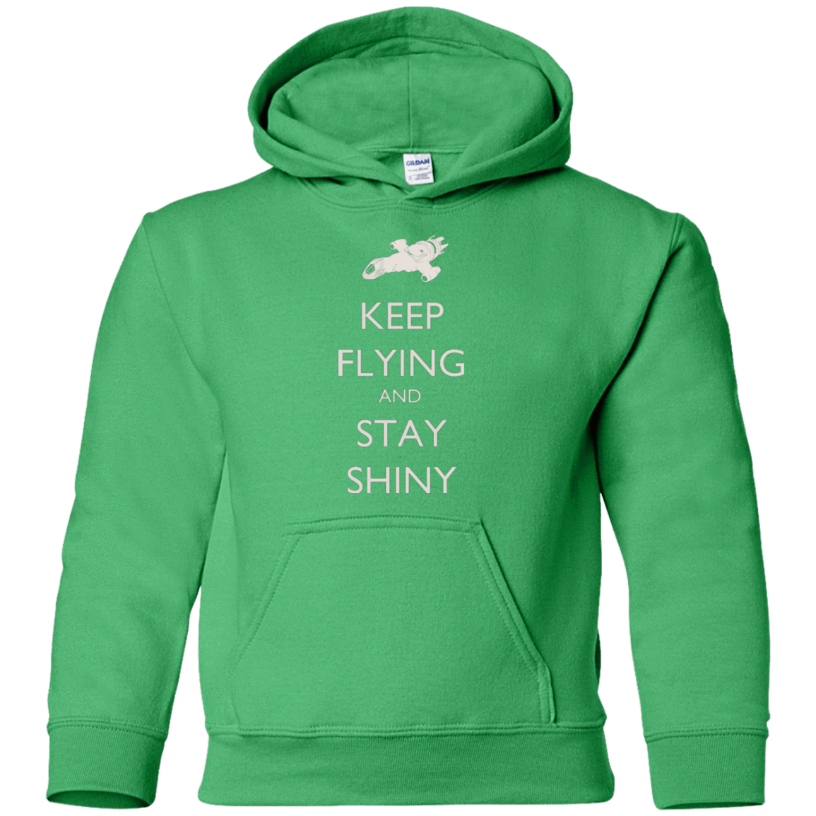 Sweatshirts Irish Green / YS Stay Shiny Youth Hoodie