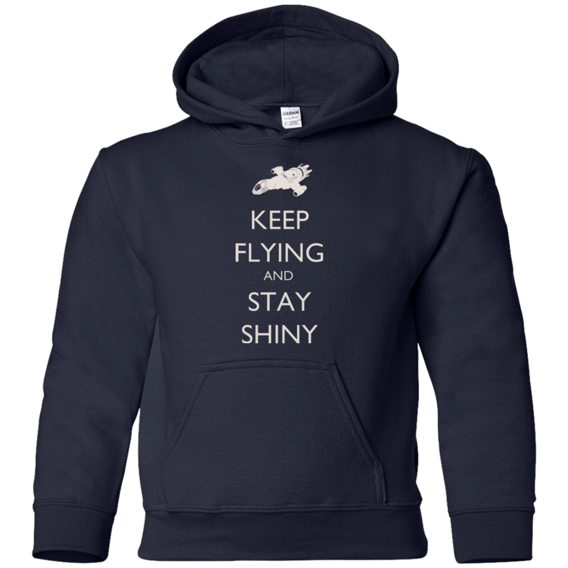 Sweatshirts Navy / YS Stay Shiny Youth Hoodie