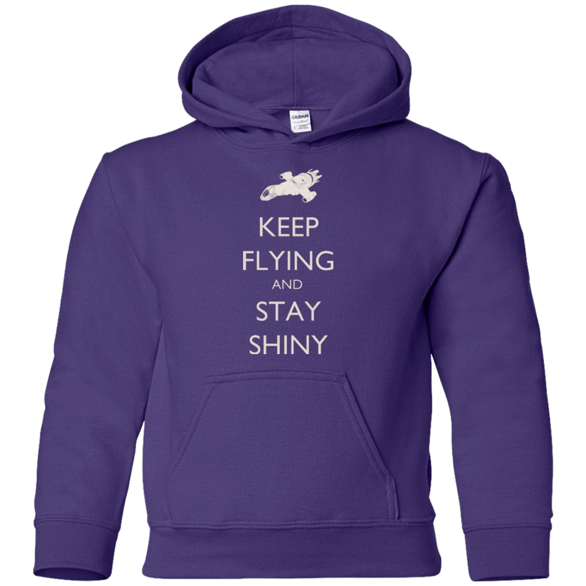 Sweatshirts Purple / YS Stay Shiny Youth Hoodie