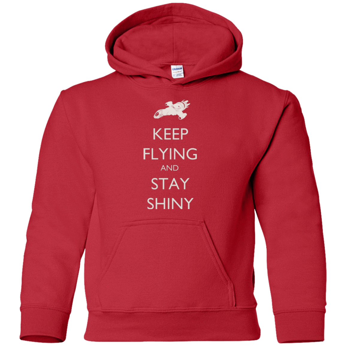 Sweatshirts Red / YS Stay Shiny Youth Hoodie
