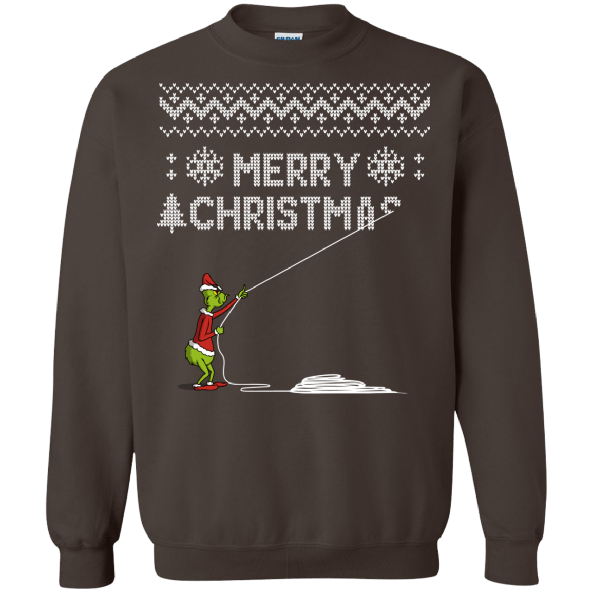 Sweatshirts Dark Chocolate / S Stealing Christmas 1.0 Crewneck Sweatshirt