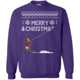 Sweatshirts Purple / S Stealing Christmas 1.0 Crewneck Sweatshirt