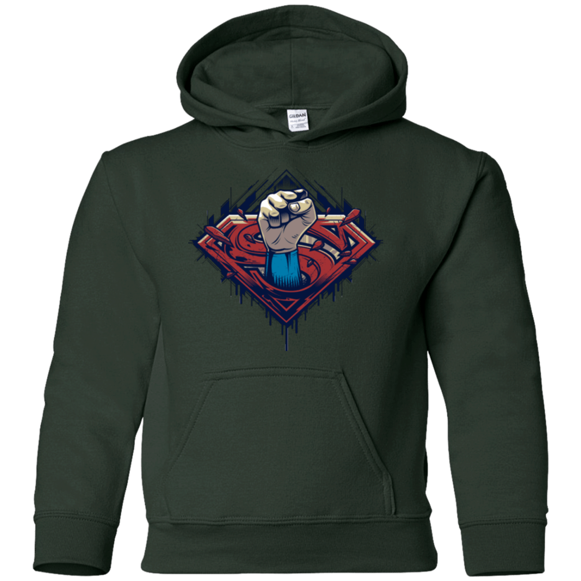 Steel Hero Youth Hoodie
