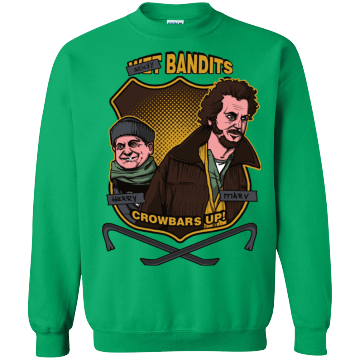 Sweatshirts Irish Green / Small Sticky Bandits Crewneck Sweatshirt