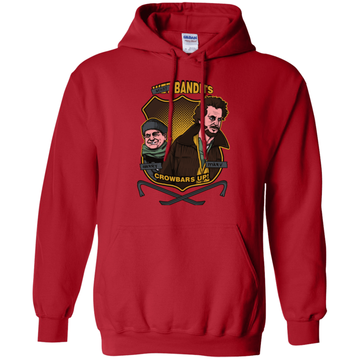 Sweatshirts Red / Small Sticky Bandits Pullover Hoodie