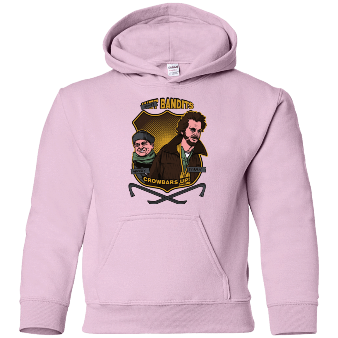 Sweatshirts Light Pink / YS Sticky Bandits Youth Hoodie