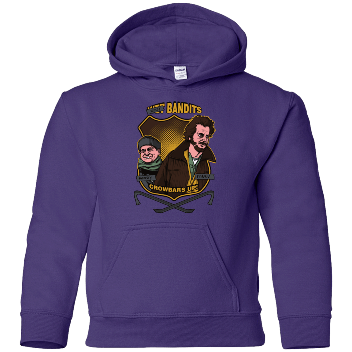 Sweatshirts Purple / YS Sticky Bandits Youth Hoodie