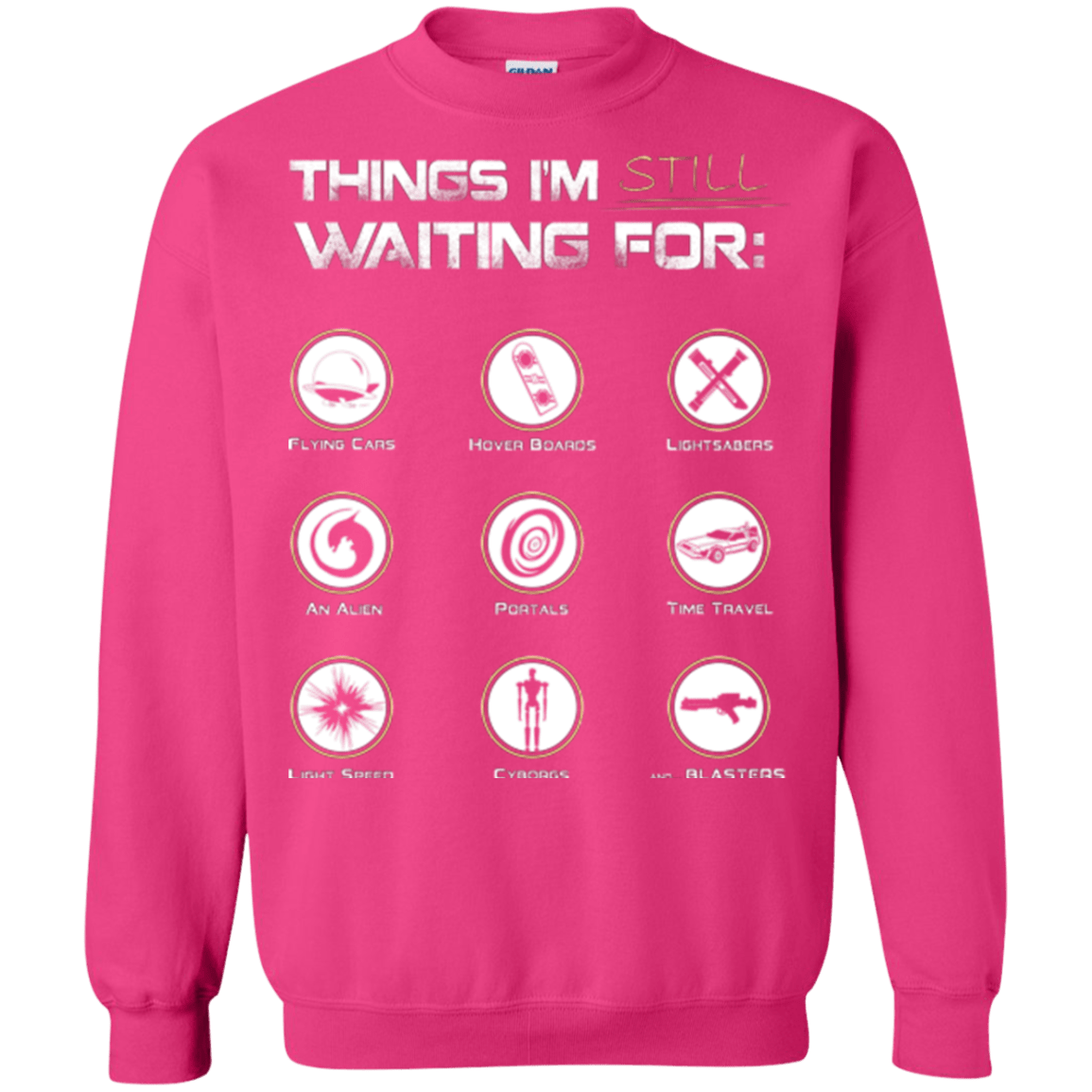 Sweatshirts Heliconia / Small Still Waiting Crewneck Sweatshirt