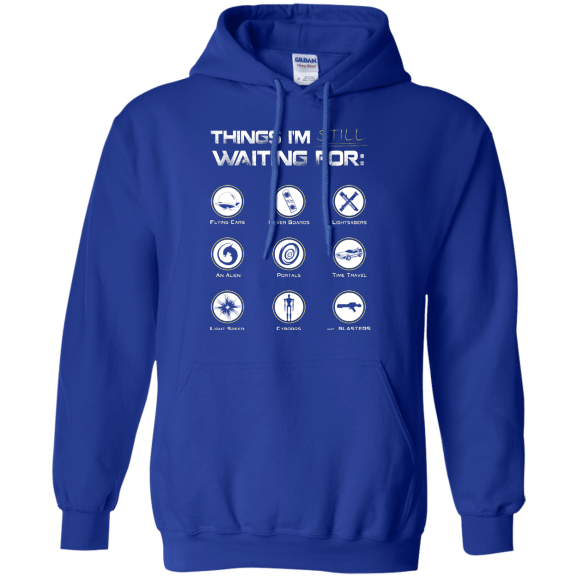 Sweatshirts Royal / Small Still Waiting Pullover Hoodie