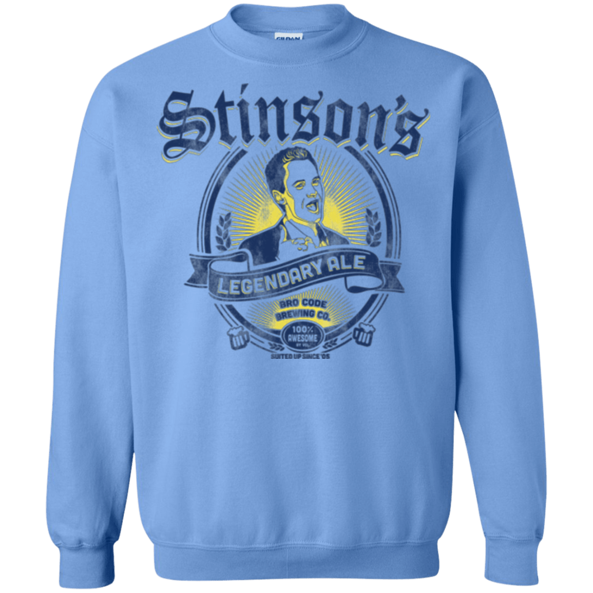 Sweatshirts Carolina Blue / Small Stinsons Legendary Ale Crewneck Sweatshirt