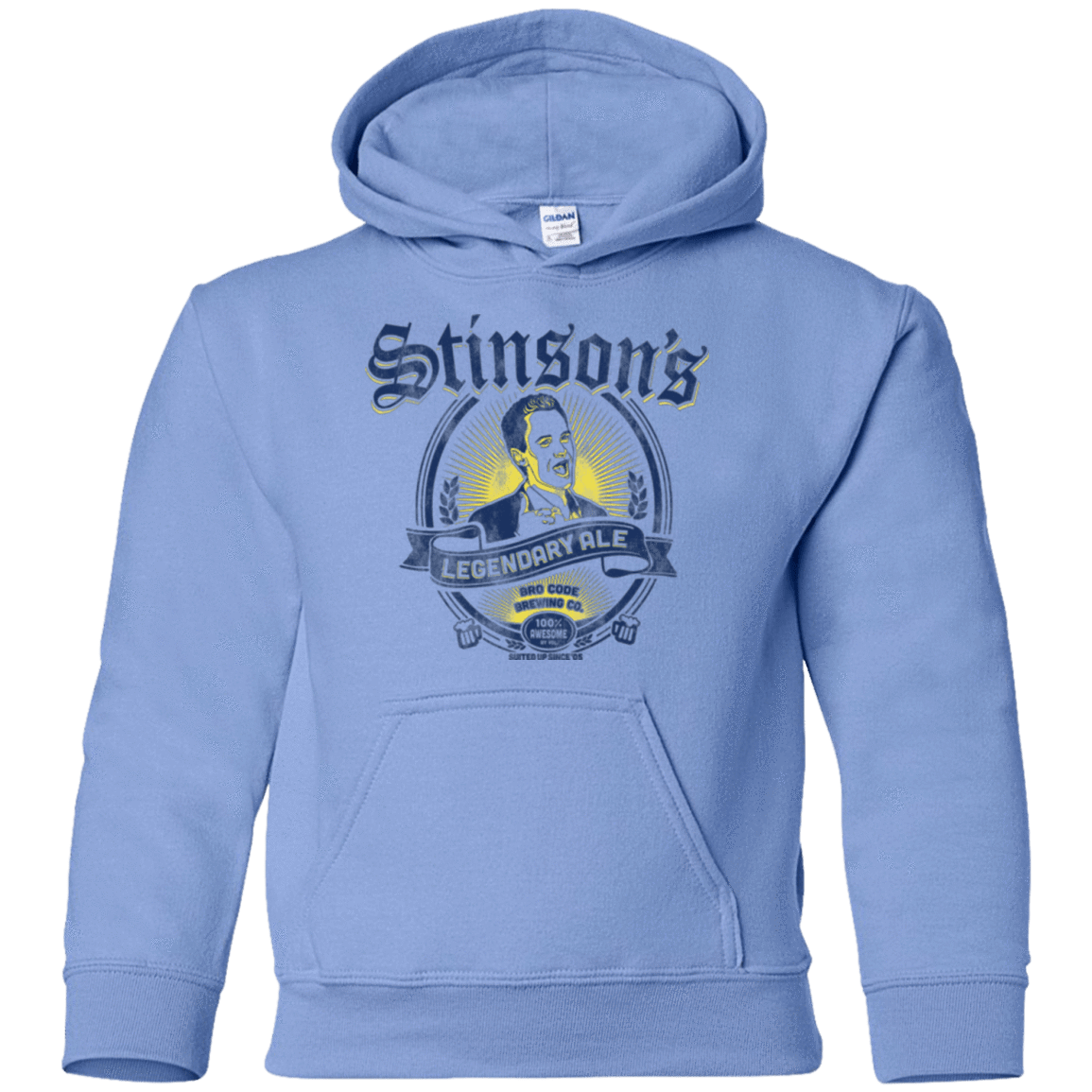 Sweatshirts Carolina Blue / YS Stinsons Legendary Ale Youth Hoodie