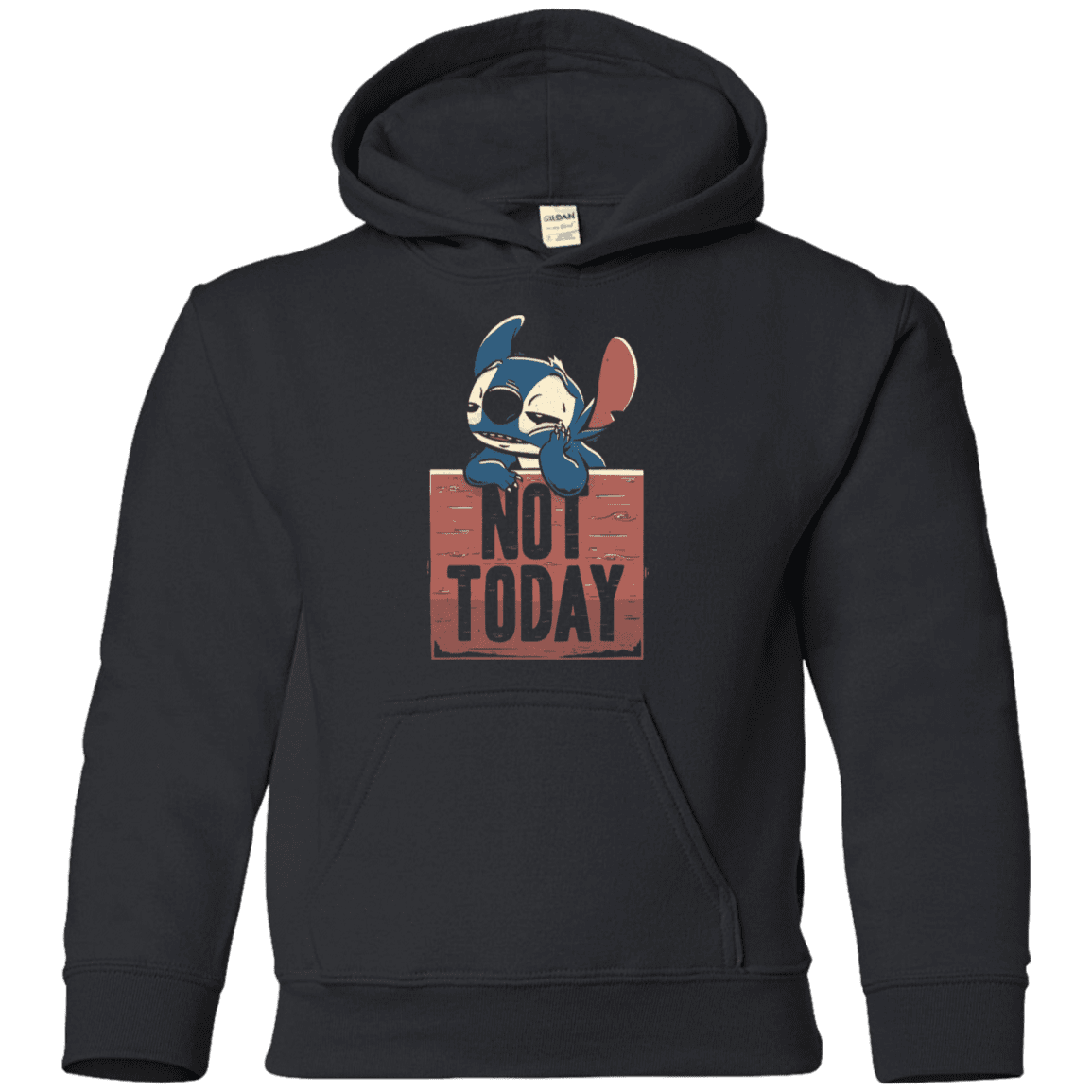 Sweatshirts Black / YS Stitch Not Today Youth Hoodie