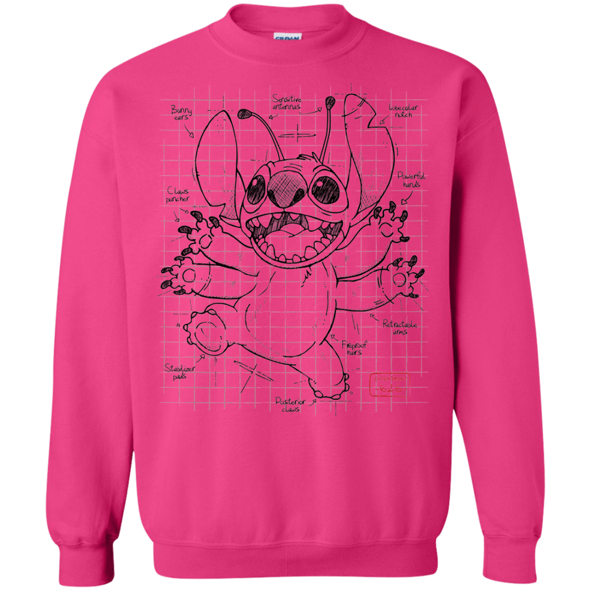 Sweatshirts Heliconia / S Stitch Plan Crewneck Sweatshirt