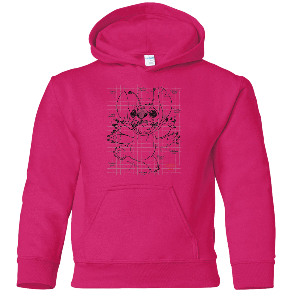 Sweatshirts Heliconia / YS Stitch Plan Youth Hoodie