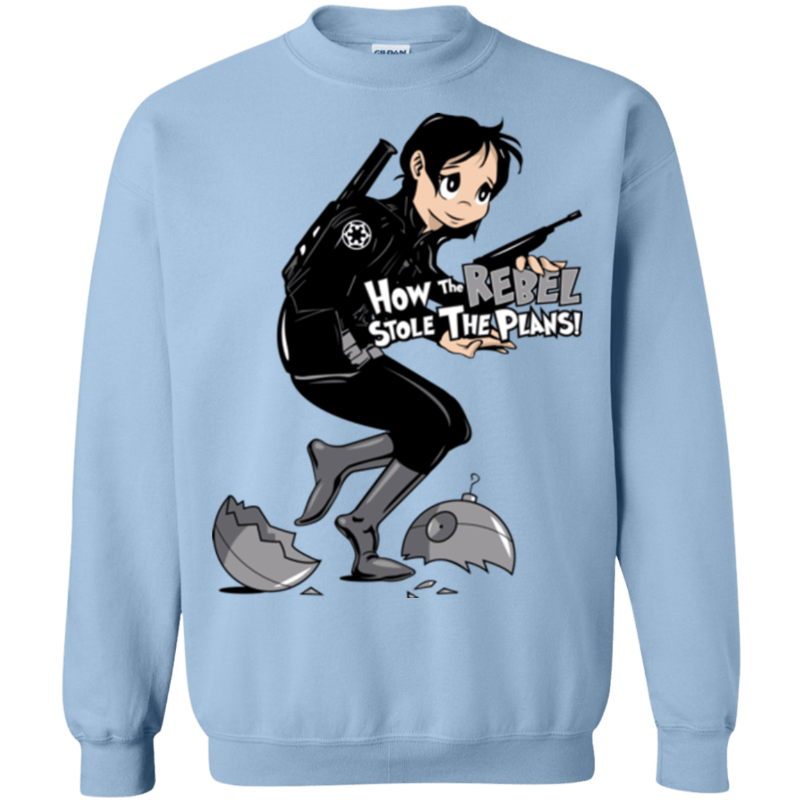 Sweatshirts Light Blue / Small Stolen Plans Crewneck Sweatshirt