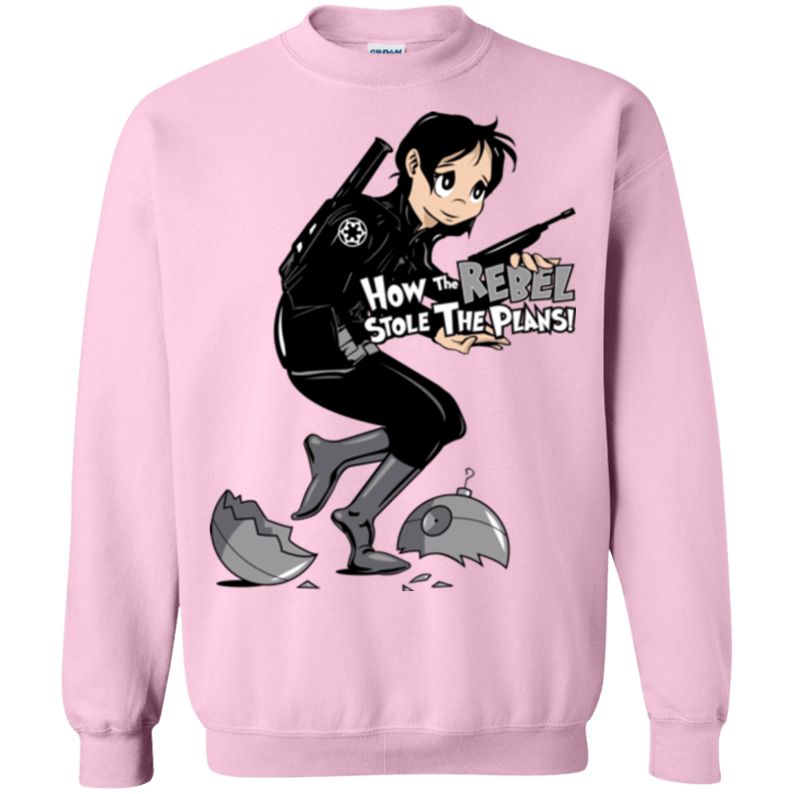 Sweatshirts Light Pink / Small Stolen Plans Crewneck Sweatshirt