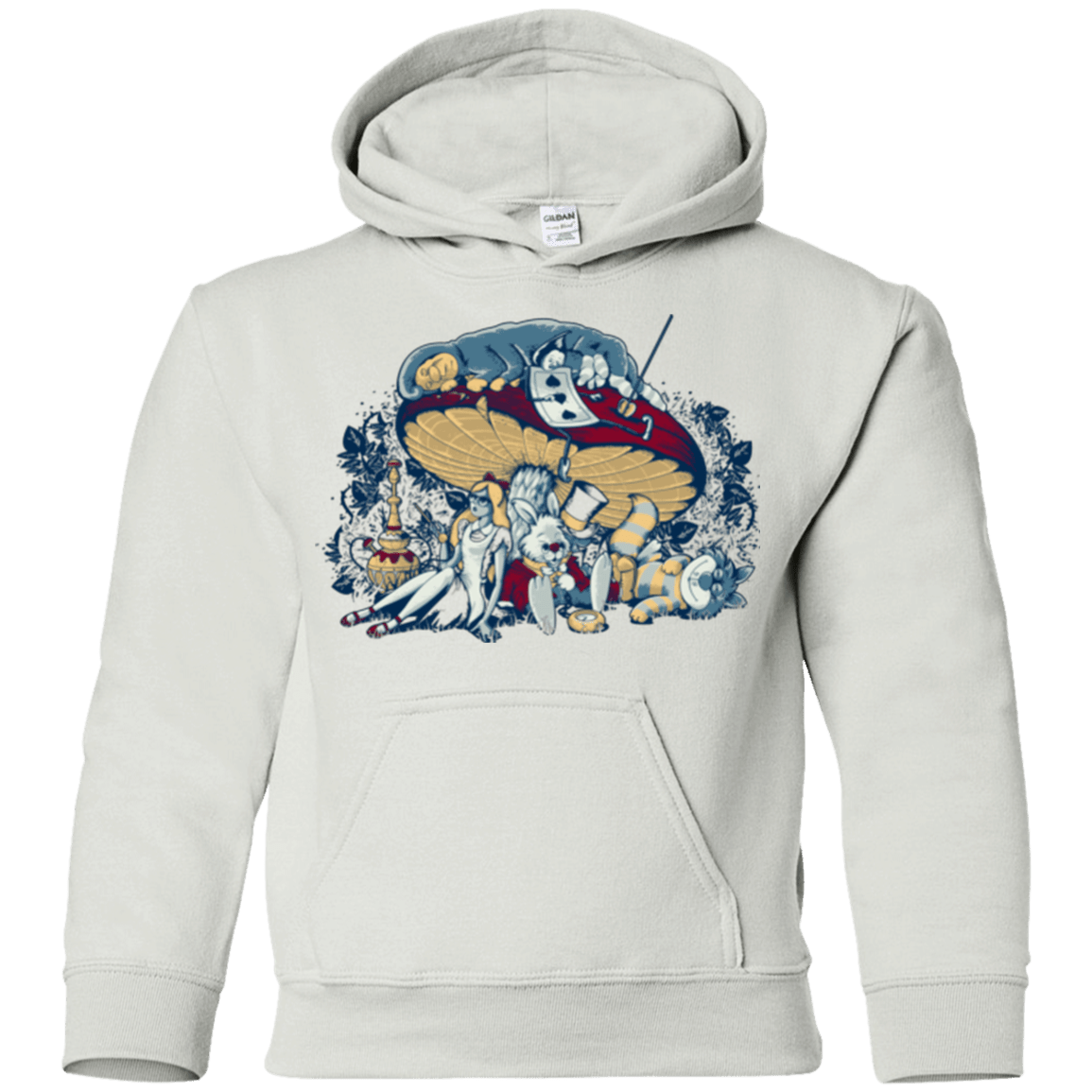 Sweatshirts White / YS STONED IN WONDERLAND Youth Hoodie