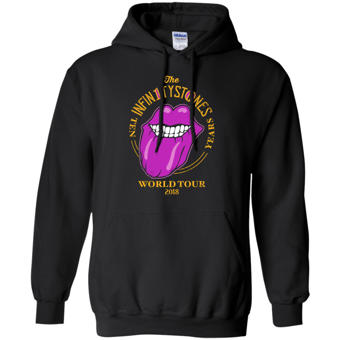 Sweatshirts Black / S Stones World Tour Pullover Hoodie