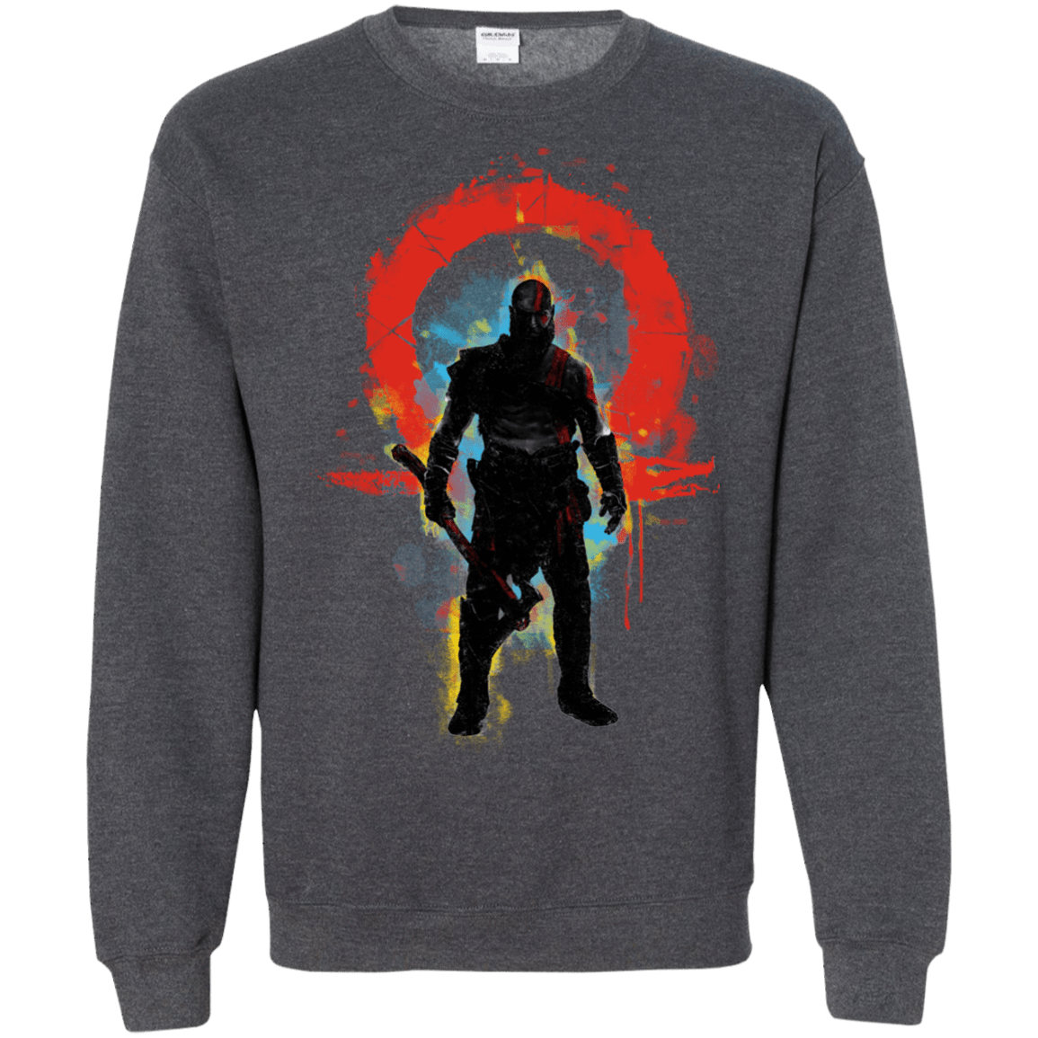 Sweatshirts Dark Heather / S Storm of War Crewneck Sweatshirt