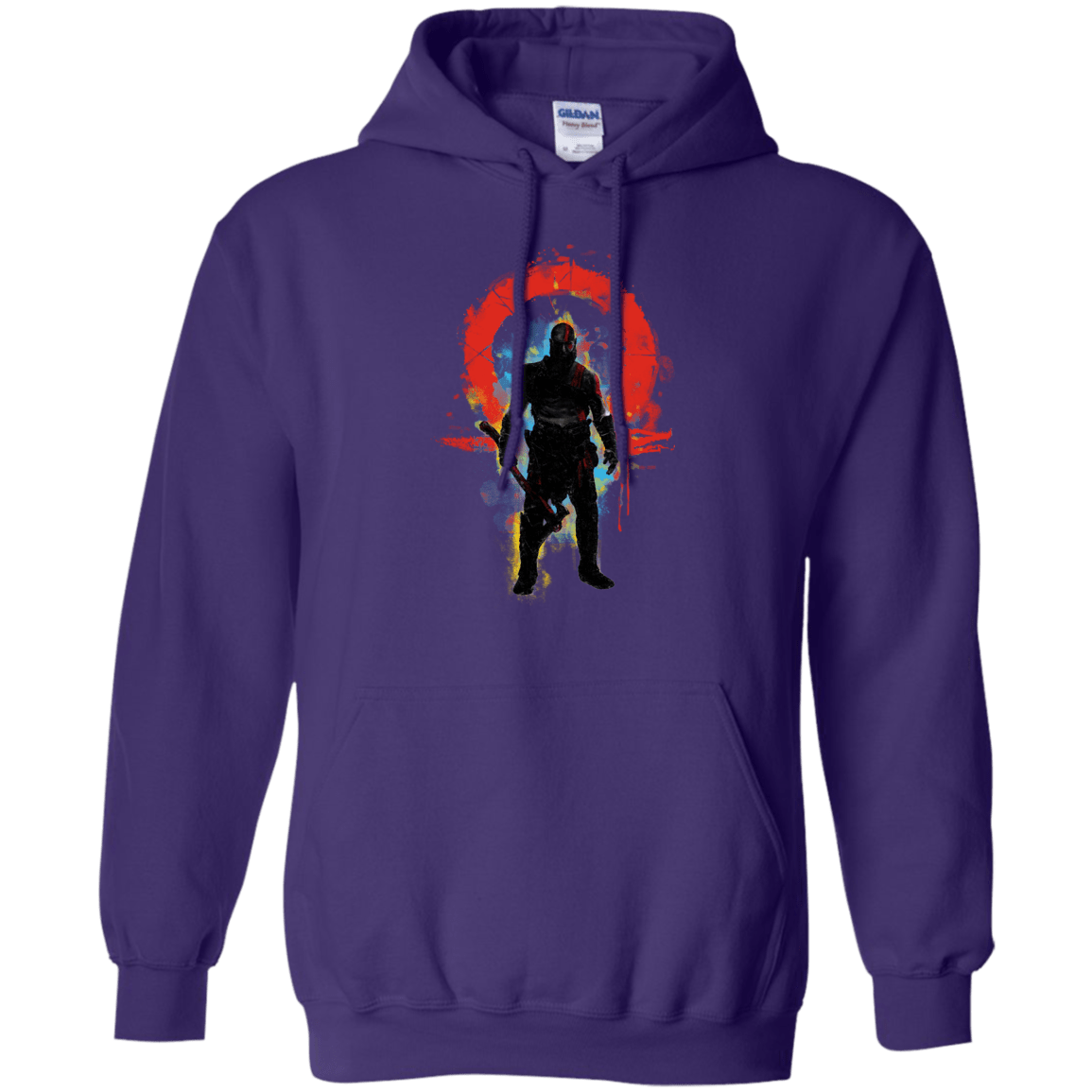 Sweatshirts Purple / S Storm of War Pullover Hoodie
