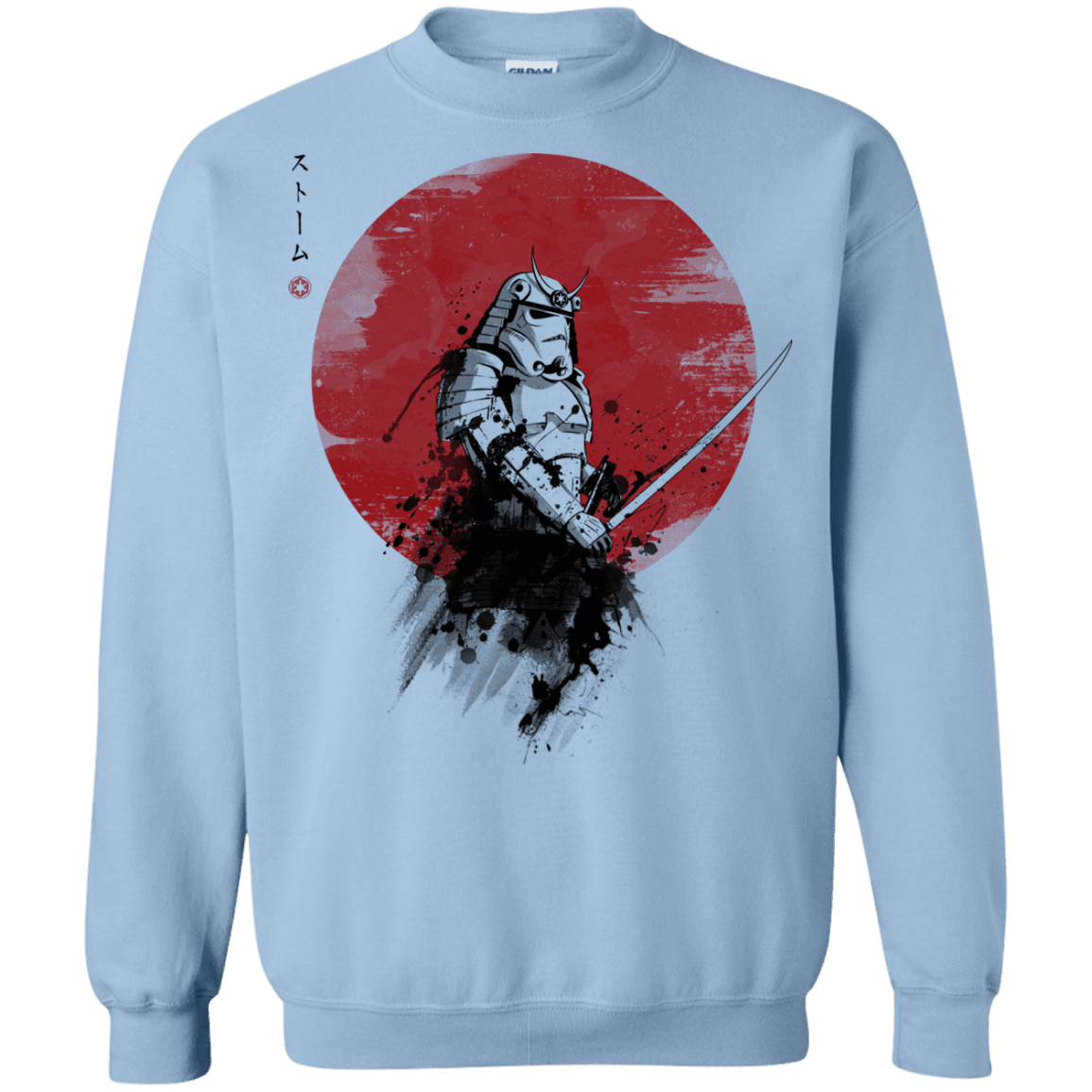 Sweatshirts Light Blue / Small Storm Samurai Crewneck Sweatshirt
