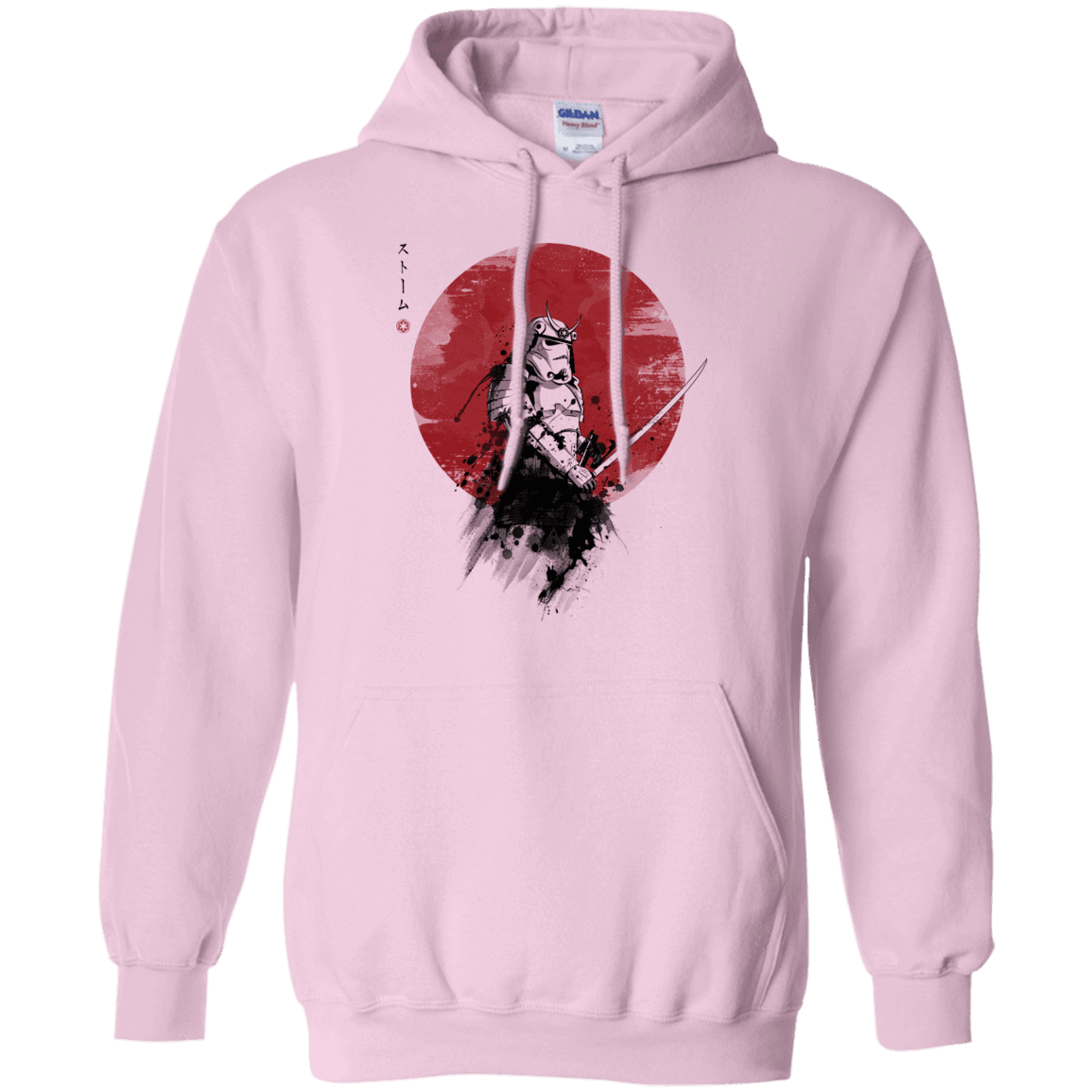 Sweatshirts Light Pink / Small Storm Samurai Pullover Hoodie