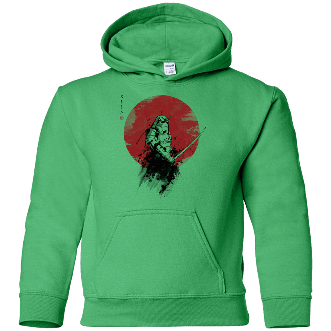 Sweatshirts Irish Green / YS Storm Samurai Youth Hoodie