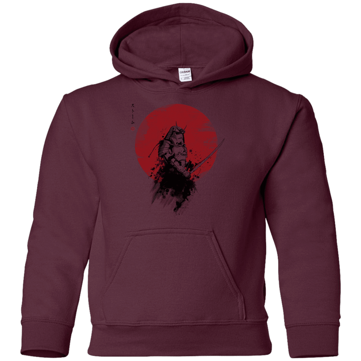 Sweatshirts Maroon / YS Storm Samurai Youth Hoodie