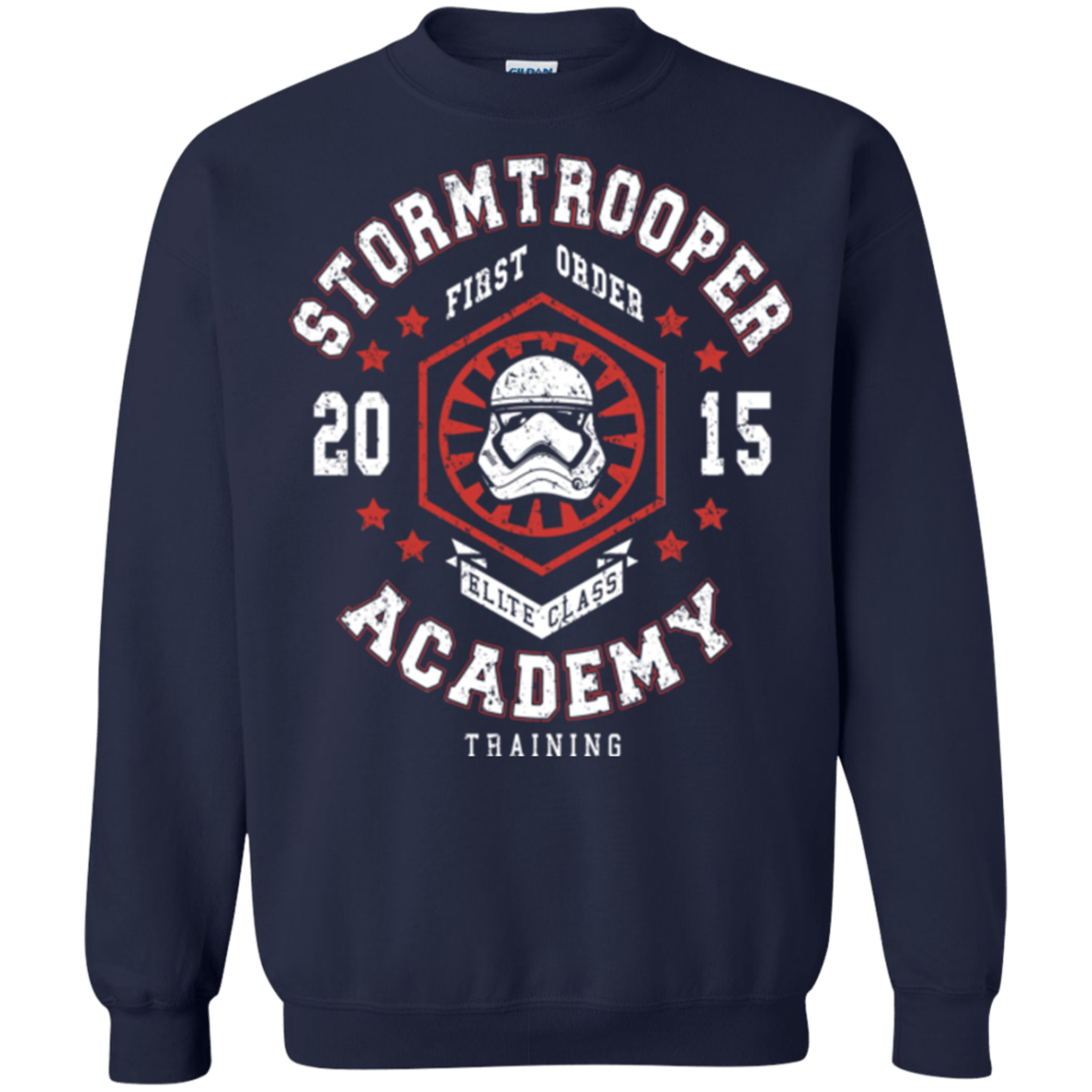Sweatshirts Navy / Small Stormtrooper Academy 15 Crewneck Sweatshirt