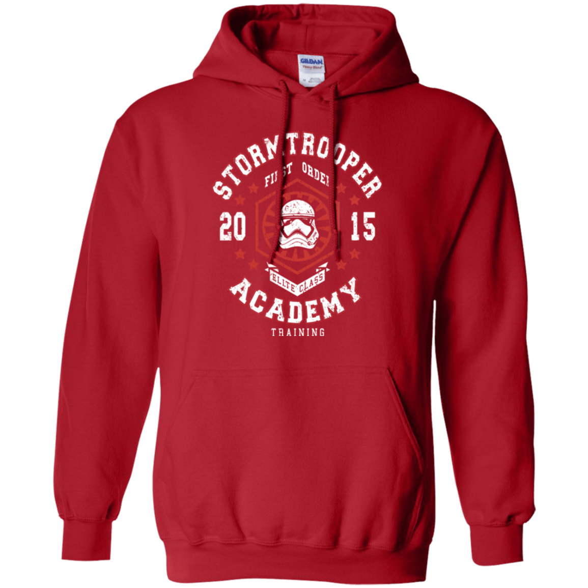 Sweatshirts Red / Small Stormtrooper Academy 15 Pullover Hoodie