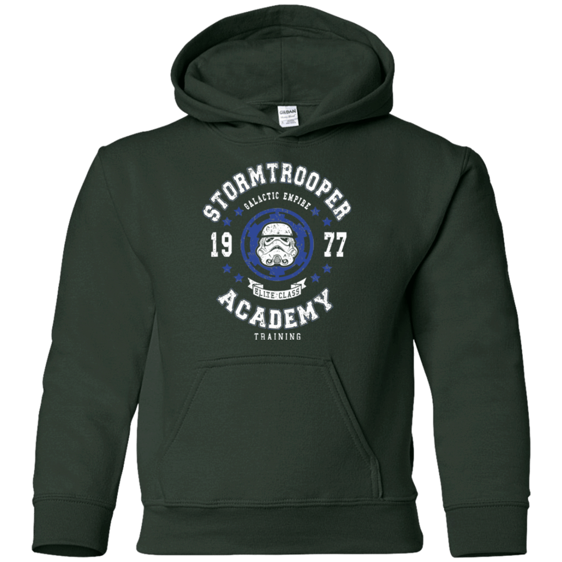 Sweatshirts Forest Green / YS Stormtrooper Academy 77 Youth Hoodie