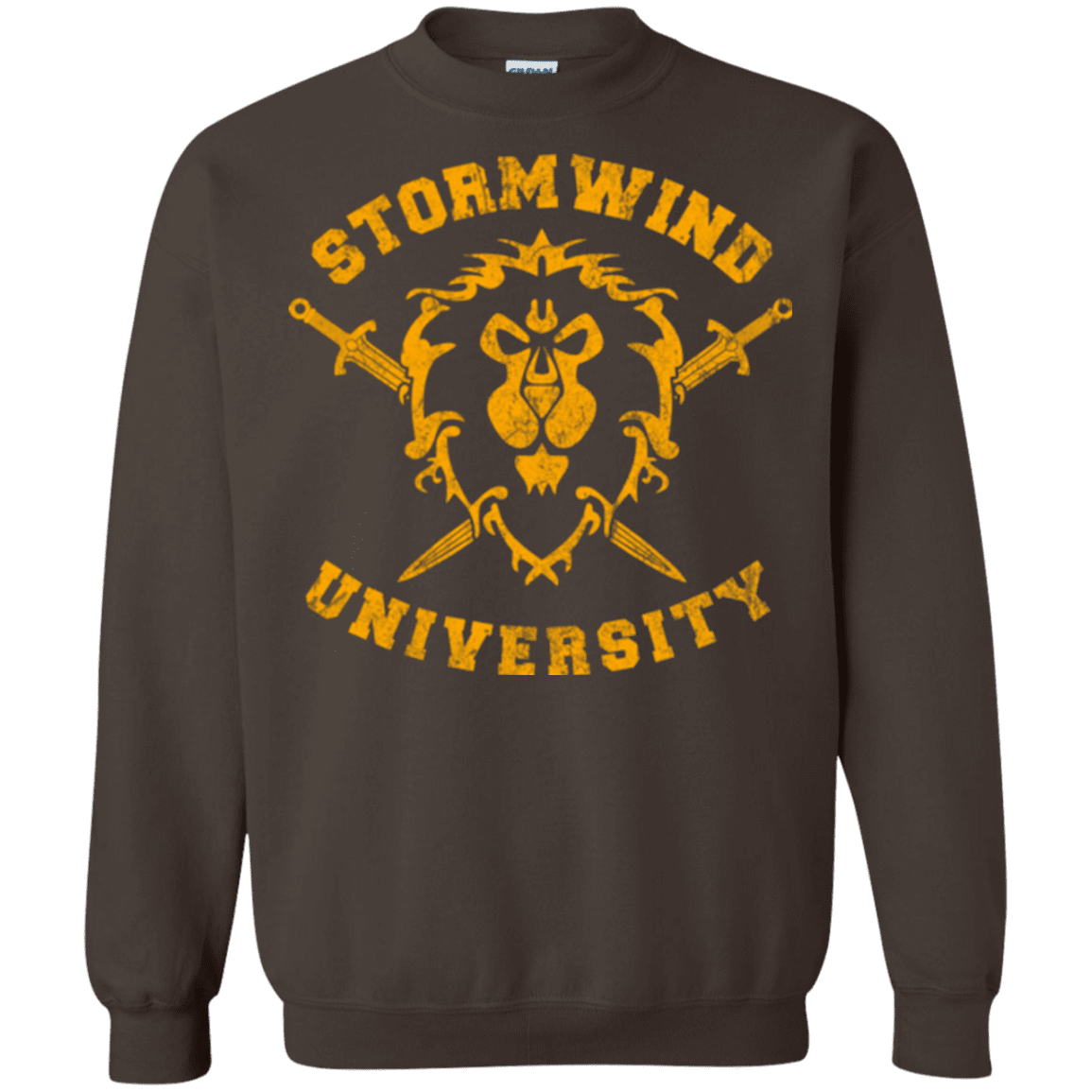Sweatshirts Dark Chocolate / Small Stormwind University Crewneck Sweatshirt