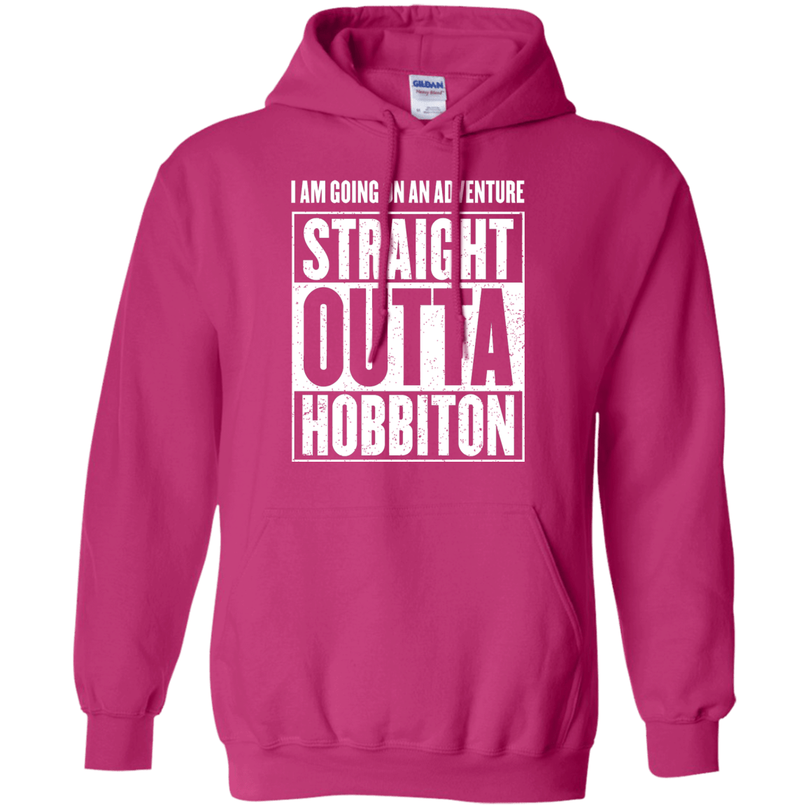 Sweatshirts Heliconia / S Straight Outta Hobbiton Pullover Hoodie
