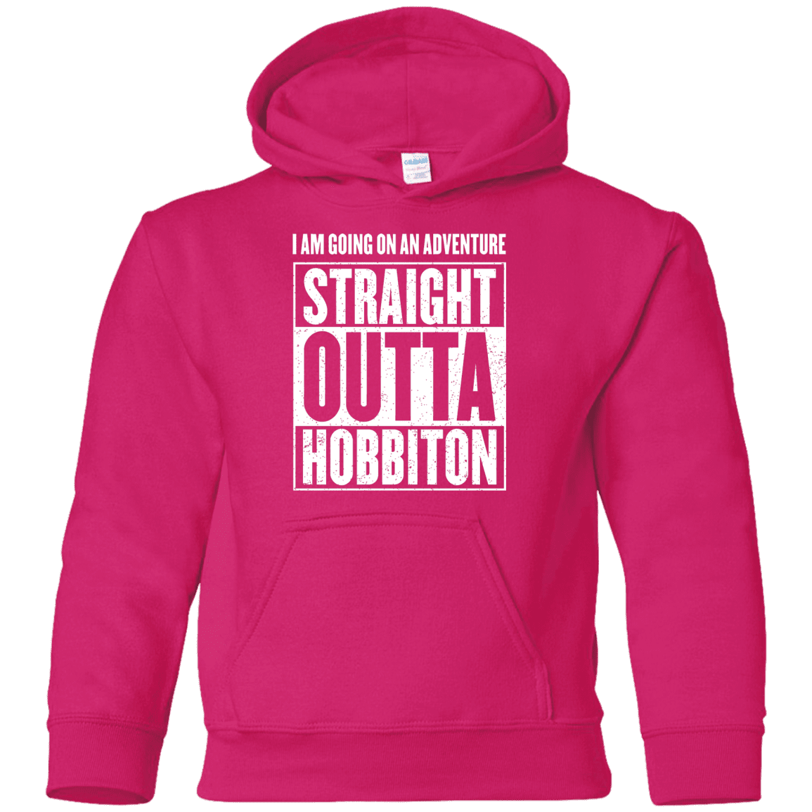 Sweatshirts Heliconia / YS Straight Outta Hobbiton Youth Hoodie
