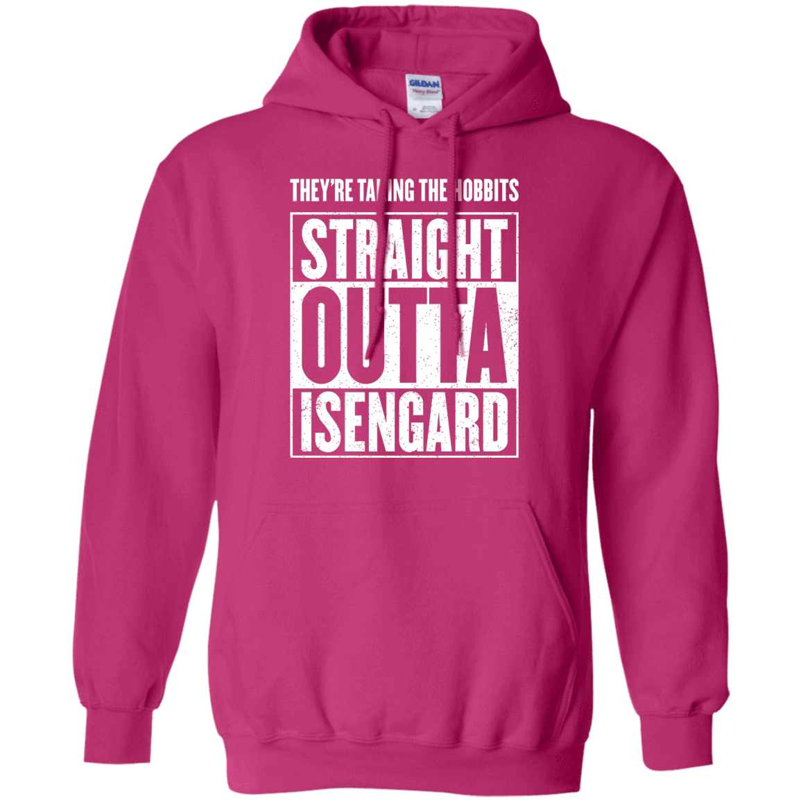 Sweatshirts Heliconia / S Straight Outta Isengard Pullover Hoodie