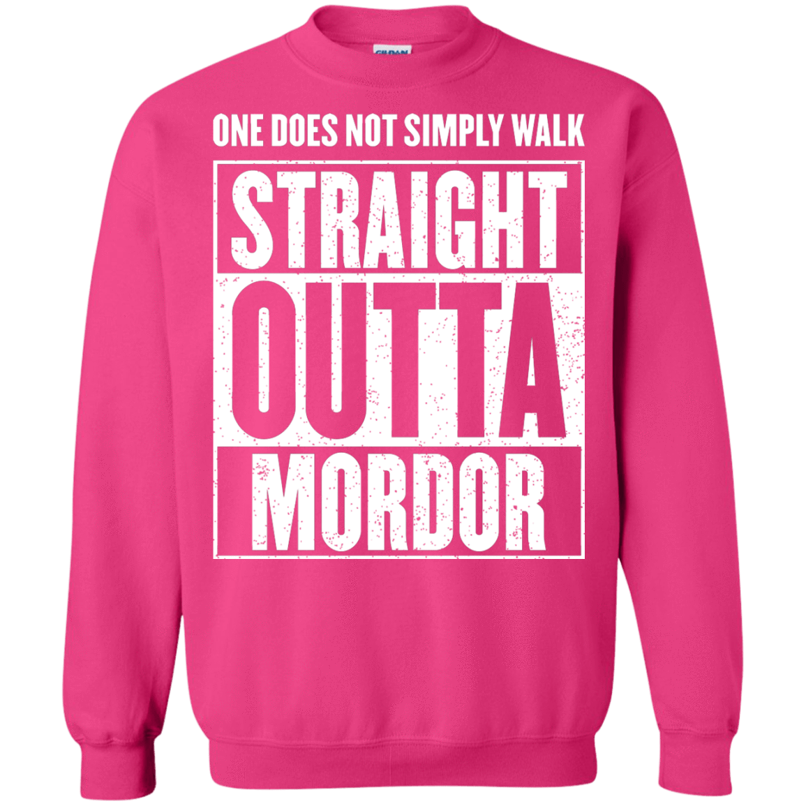 Sweatshirts Heliconia / S Straight Outta Mordor Crewneck Sweatshirt