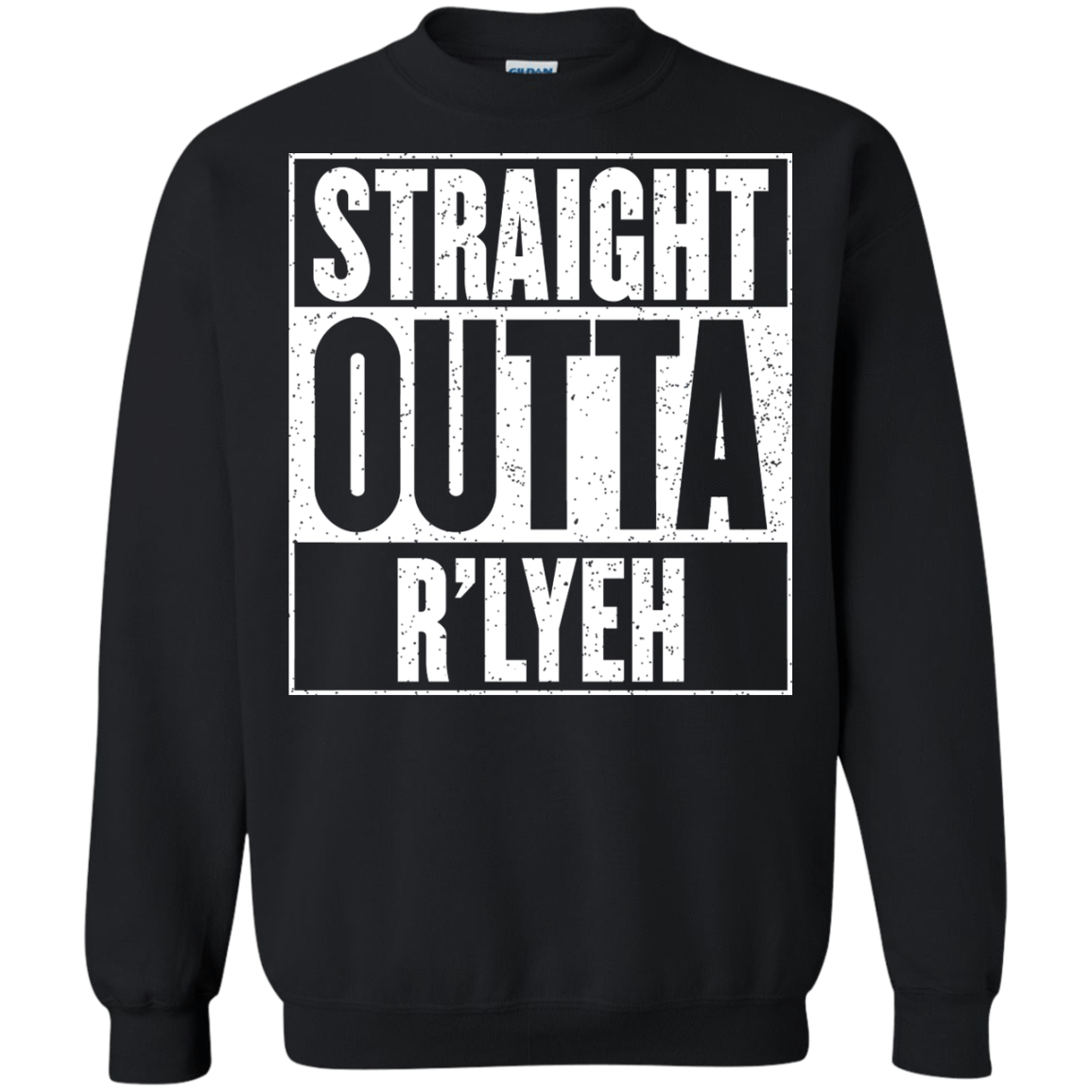 Sweatshirts Black / S Straight Outta R'lyeh Crewneck Sweatshirt
