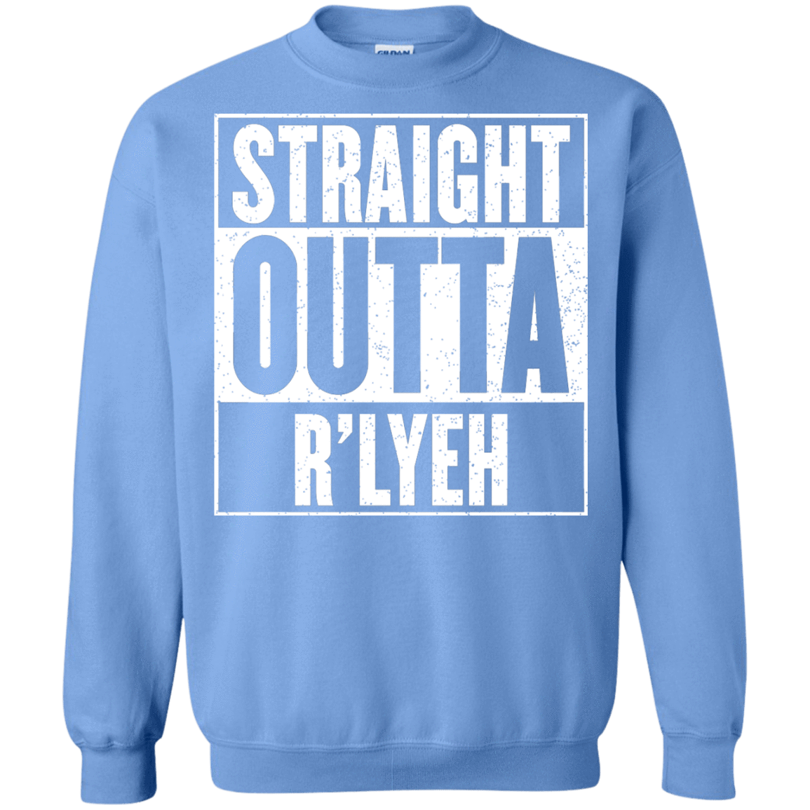 Sweatshirts Carolina Blue / S Straight Outta R'lyeh Crewneck Sweatshirt