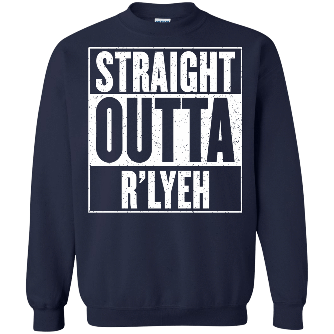 Sweatshirts Navy / S Straight Outta R'lyeh Crewneck Sweatshirt