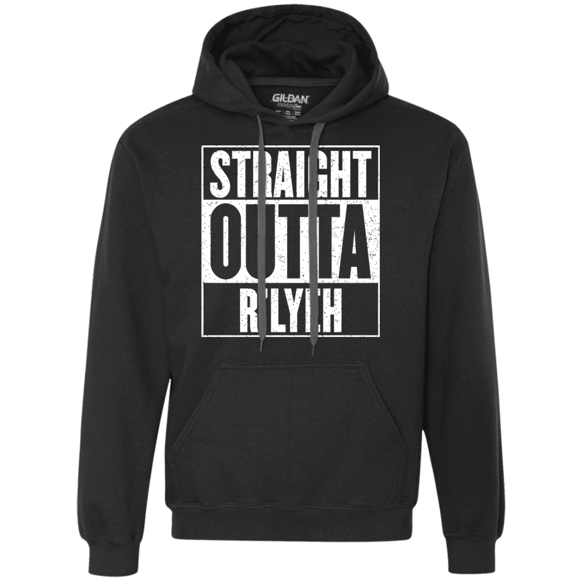 Sweatshirts Black / S Straight Outta R'lyeh Premium Fleece Hoodie