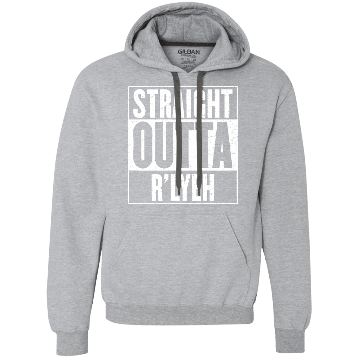 Sweatshirts Sport Grey / S Straight Outta R'lyeh Premium Fleece Hoodie