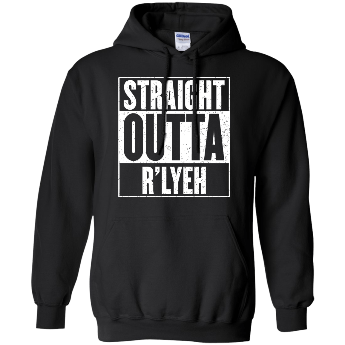 Sweatshirts Black / S Straight Outta R'lyeh Pullover Hoodie