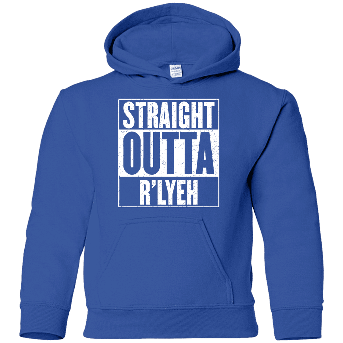 Sweatshirts Royal / YS Straight Outta R'lyeh Youth Hoodie
