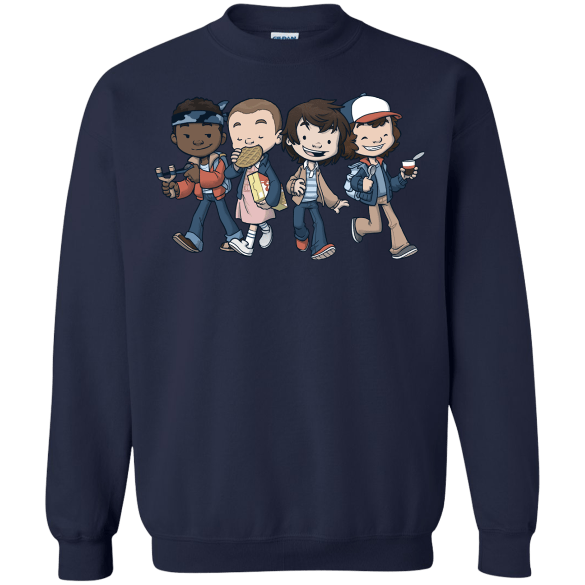 Sweatshirts Navy / Small Strange BFF Crewneck Sweatshirt