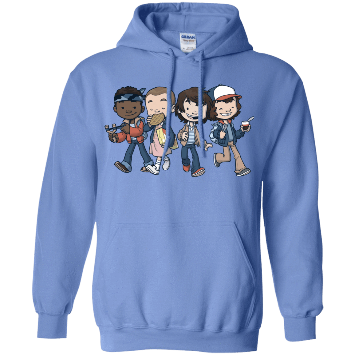Sweatshirts Carolina Blue / Small Strange BFF Pullover Hoodie